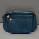 KITEVIUN Crossbody Bags for Women Trendy Leather Crossbody Purse Shoulder Handbags Butterfly Design