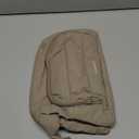 BAGSMART Makeup Bag Travel Makeup Bag, Cute Make Up Bag, Large Capacity Cosmetic Bags for Women, Wide-open Makeup Pouch Travel Essentials Toiletries Accessories Brushes (Camel)