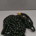 50 ft Garden Hose-No Kink,Heavy Duty,Lightweigh Flexible,Leakproof Water Hose with Sprayer Nozzle-3/4" Solid Brass Connectors-Rubber Car Hoses