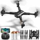 Foldable Drone for Adults with 1080P FPV Camera, SYMA RC Quadcopter for Kids Beginners with Headless Mode, Altitude Hold, 3D Flip&Rotate, Custom Route and One Key Start, Toys Gifts for Boys Girls