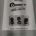 Comply TW-200-A | Memory Foam Replacement Earbud Tips for Anker Soundcore, JBL, Skullcandy, EarFun & More | Ultimate Comfort, Secure Fit, Superior Noise Isolation | Black, Small (3 Pairs)