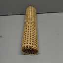 14" Width Cane Webbing 3.3Feet, Natural Rattan Webbing for Caning Projects, Woven Open Mesh Cane for Furniture, Chair, Cabinet, Ceiling