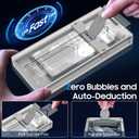 UniqueMe for Google Pixel 8 Pro Screen Protector, [Not Glass] Support Fingerprint Unlock [Alignment Frame] 7H Hardness Full Coverage Screen Bubble Free Case Friendly 6.7 inch - 2 Pack