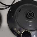 Gooseneck Electric Kettle with 1 Temperature Control for Pour Over Coffee & Tea, Quick Heating, BPA-Free Stainless Steel, Built-in Brew Timer, 1500W/0.9L (Ebony Black)