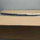 20 * 20 Inch Rectangular Ottoman Tray | Textured PU Leather, Waterproof & Heat-Resistant Storage for Coffee/Dining Tables, Sofa, Bed, Entertainment & Party (Navy Blue, 20 * 20in)