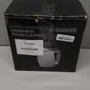 Handheld Steam Cleaner, Steam Cleaner with 16 PCS Accessory & Safety Lock, 500ML Capacity, Multi-Surface Deep Cleaning for Home, Car, Bathroom, Grout, Floor, Window (White)