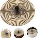 FRCOLOR Scented Candle Toppers Cover Lid Jar Topper Candle Accessories Home Decor Accessories to Burn Evenly