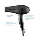BaBylissPRO Nano Titanium 2000-Watt Blow Dryer with Concentrator Nozzle, Professional Grade Ionic Corded Styling Tool for Hair