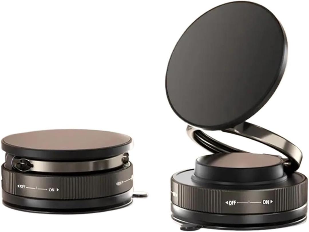 Car Phone Holder Hands-Free Suction Cup Holder Car/Gym/Mirror(Black)