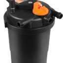 VEVOR Bio Pressure Pond Filter, Up to 2000 Gallons, with 13W UV-C Light, 1840 GPH, Pressurized Biological Pond Filter System Filtration Equipment for Fountain Pool, Koi Fish Aquarium Tank Garden Water
