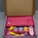 Toddler Musical Toys for 1+ Years Old Girls,Fine Motor Skills Developmental Baby Toy 121824+ Months,Bilingual Toddler Learning Ball Drop Toy,Infant Birthday Gifts Toys for 1 2 Year Old Girl(Pink)