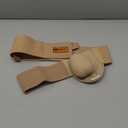 Everyday Medical Inguinal Hernia Support Belt for Men I Fits Left or Right Side I Post Surgery Men and Womens Hernia Support Truss for Inguinal, Groin Hernias I Adjustable Waist Strap I Beige | S/M