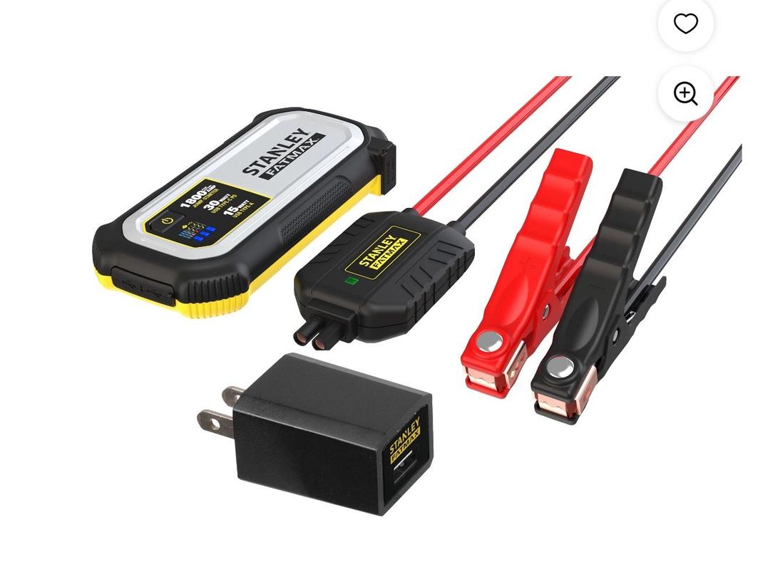 Stanley 1200 Amp Lithium Jump Starter