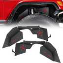Nilight TJ Front Inner Fender Liners for 1997-2006 Jeep Wrangler TJ & LJ