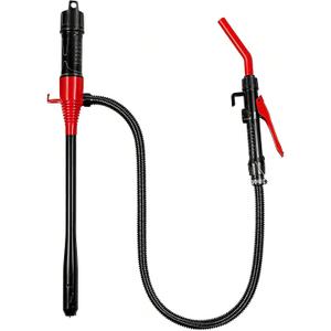 Cordless Electric Fuel Transfer Pump, 3GPM Portable Fluid Transfer Siphon Pump with Oil Pipeline