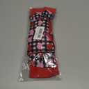 Hying Large Valentine's Day Bows for Wreath, Valentines Heart Wreath Bows Black Red Buffalo Plaid Bows Wedding Farmhouse Tree Bows Ornaments for Front Door Home Anniversary Valentines Decorations