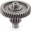 Mokuo Motorcycle Secondary Transmission Gear Compatible with Chinese GY6 150cc 152QMI 157QMJ Engine Scooter Mopeds ATV Go Kart