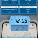 DEWENWILS Outdoor Digital Pool Pump Timer, 3HP 40A 240VAC, 7-Day 12 ON/Off Programmable Timer Switch for Pool Pump, Water Heater, Pool Filter, Landscape Lights, ETL Listed