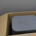 Amazon Basics Lightweight Rectangular Commercial Office Wastebasket, 10 Gallons, Grey
