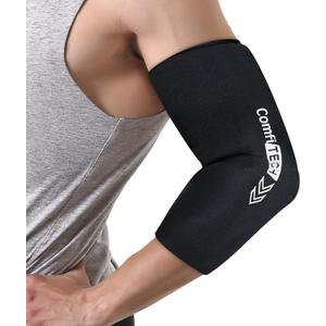 ComfiTECH Elbow Ice Pack Wrap and Tennis Golfers Sleeve for Arm and Calf, Medium