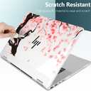 Premium Crystal Clear Case for HP Envy x360 16-inch 2-in-1 Laptop 2024 Release, Creative Patterns Ultra-Slim Lightweight Scratch-Resistant Hard Shell with Professional Protection, Cherry Blossoms