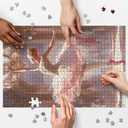 1000 Piece Large Jigsaw Puzzles for Adults: Romantic & Elegant Ballerina Fantasy Art in Archway - Challenging Educational Puzzle for Mindfulness & Family Bonding