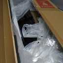 Beauty4U 50” x 14" Full Length Wall Mirror, White Baroque Door Mirror