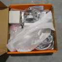 10 inch Rainfall Shower Head Combo Stainless Steel, THE FIRST WATERFALL mode, 10 Inch Rain Shower Head with Handheld 6 Spray Modes High Pressure, Overhead Shower Adjustable Extension Arm,Chrome