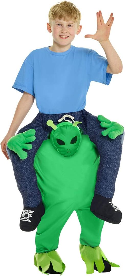 Morphsuits Alien Piggyback Kids Costume, One Size