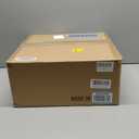 Drum Semi Flush Mount Ceiling Light, 16 inch 3 Lights Ceiling Light Fixture with 2-Layer Fabric Shade, Black Farmhouse Drum Ceiling Lighting for Bedroom, Hallway, Dining Room, Kitchen