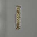 Compatible Apple Watch Band for Woman Man 45mm 49mm 42mm 44mm, Stainless Steel Cowboy Style for iWatch Series 11/10/9/8/7/6/5/4/3/2 se Ultra (Gold)