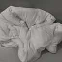 Utopia Bedding Comforters Twin Size, All Season Duvet Insert, Down Alternative Box Stitched Bed Comforter with Corner Tabs, Machine Washable (White)