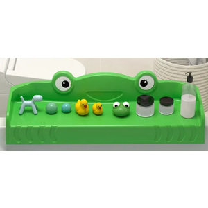 Mom-Designed 35" Bathtub Splash Guard Baby Bath Organizer Mom-Designed 35" Bathtub Splash Guard Baby Bath Organizer