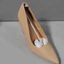 Trary Heels for Women Closed Pointed Toe Chunky Pumps Shoes Women Block High Heels Comfortable Slip-On Dress Office Party Wedding Shoes 3.54" Heel, Size: 7