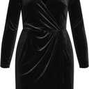 City Chic Women's Plus Size Cocktail Dress - Chaya (Black)