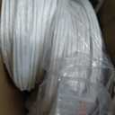 Vigdur Lantern String Lights Waterproof Connectable Nylon Hanging Lantern String Lights Plug in White Decorative Lights for Patio Wedding Party Bedroom Indoor Outdoor Use,9.84FT