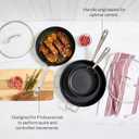 All-Clad HA1 Hard Anodized Non Stick Fry Pan Set 2 Piece, 8, 10 Inch, Induction, Oven Broiler Safe 500F, Pots and Pans Set, Kitchen Frying Pans, Skillets, Premium Cookware, Home, Dishwasher Safe Black