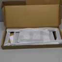 Towel Racks for Bathroom, Bathroom Towel Rack Wall Mounted with Metal Shelf and 3 Hooks for Small Bathroom, Black (Round Tube)