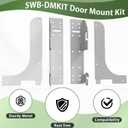 ForoGore 5WB-DMKIT Door Mount Kit Compatible with Rev-A-Shelf 5WB1 5WB2 5CW2 Series Basket RV Shelf Door Mount Kit for Cabinet Organizer Kitchen Base
