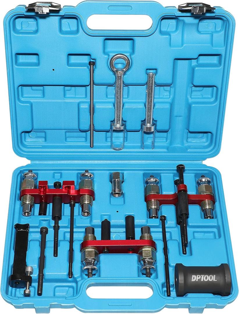 Fuel Injector Removal Install Tool Kit Compatible with BMW N20 N43 N47 N53 N54 N55 N57 N63 S63 Engine Replacement for Mercedes Benz M133 M152 M157 M270 M271 M274 M276 M278 Injector