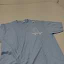 Port & Company Ghost Skateboard Lazy Halloween Costume Funny Skateboarding T-Shirt M Baby Blue