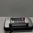 95kpa Vacuum Sealer Machine, Commercial Full Automatic Food Sealer, Vacuum Sealer for Food with Cutter, 10 Pre-cut Bags & Bag Rolls and Accessory Hose, Fully Starter Kits, Black Silver