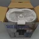 6L Humidifiers for Bedroom Large Room Home, Cool and Warm Humidifier for Baby and Plants Mist Top Fill Desk Humidifiers Essential Oil Diffuser, Quiet with Adjustable Mist,360Nozzle-White