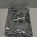 PHF 100% Cotton Muslin Throw Blanket 50" x 60", 4-Layer Lightweight Gauze Throw, Breathable Cloud-Soft Minimalist Blanket for Bed, Couch, Camping & Baby, Greyish Black, Ideal Gift