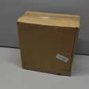 SunnyPoint 5 Liter(1.32 Gallon) Small Trash Can with Plastic Inner Buckets; Rectangle Bathroom, Office, Kitchen, and Bedroom Step On and Slow Close (BLK)