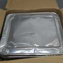 40 Pack Aluminum Pans with Lids,20 Large 9x13" Aluminum Pans Disposable (10 Thick Large Lids) & 20 Medium 8.5x6" Foil Pans (20 Foil Covers), Aluminum Trays With Lids for Baking, Meal Prep, Takeout