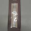 Wearlizer Two Tone Metal Band Compatible with Apple Watch Bands 40/38/41/42/44/45/46/49mm Women Men, Dressy Rectangular Chain Design Durable Stainless Steel Bracelet for iWatch Series 11-1/SE/Ultra