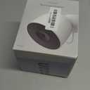 Google Nest Cam Outdoor (Wired, 2nd Gen) - Security Camera with 2K Video and Gemini, Night Vision, 2-Way Audio - Works with Google Home - 2025 Model - Snow (1-pack)