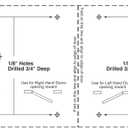 Jimmy Proof Deadbolt Lock with Keyed (Black)