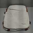 Taygeer Backpack for Women, College Backpack with Laptop Compartment & Shoe Pouch, 35l Travel Laptop Mochila Carry On Luggage, Airline Approved Personal Item Bag For Weekender Gym Hiking, Khaki White (Large)